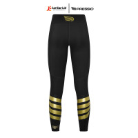 PRESSIO - Women - Power Tight - Mid Rise - Black/Gold